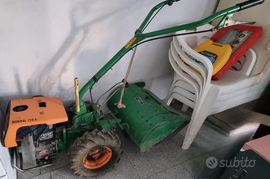 motocoltivatore con fresa