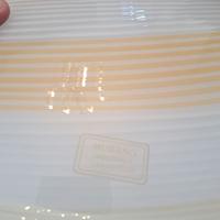 Lampadario a Piatto in Vetro di Murano