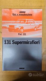 Libretto uso e manutenzione Fiat 131