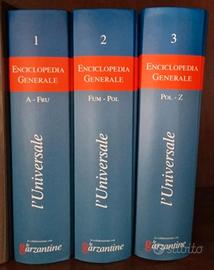 enciclopedia nuova in 3 volumi