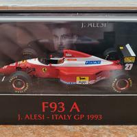Ferrari F93A J.Alesi Hot Wheels Elite 1 43