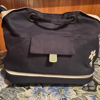 Borsa Chicco organizer multi tasche blu