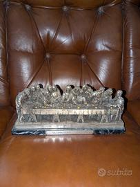 Scultura Ultima cena in Argento
