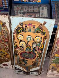 Piano superiore flipper vintage – ricambi