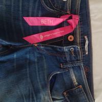 pantaloni donna jeans 