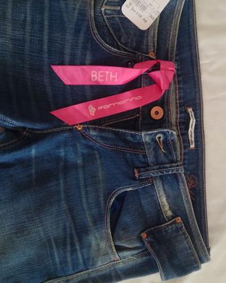 pantaloni donna jeans 