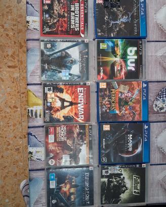 10 Videogiochi Misti (PS3 & PS4) - Action, RPG, Sp