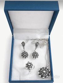 Completo argento oreficeria sarda