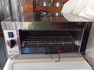 Tostiera elettrica in acciaio inox
