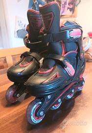 pattini in linea allungabili mis. 38/41