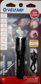 HUNTER: torcia ricaricabile LED 5W con funzione zo