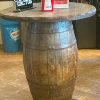 Botte trasformata in Tavolino, per locali