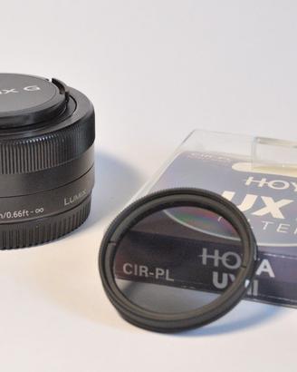 Obiettivo Panasonic 12-32mm f3.5-5.6 + Filtro CPL