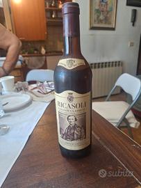Bottiglia vino barone Ricasoli
