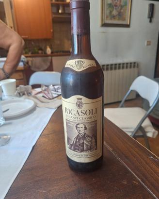 Bottiglia vino barone Ricasoli