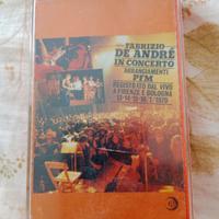 cassetta audio De Andrè PFM