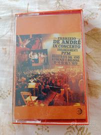 cassetta audio De Andrè PFM