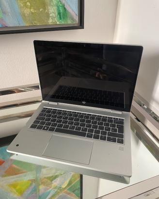 HP Probook convertibile 2 in 1, Argento, Touchscre