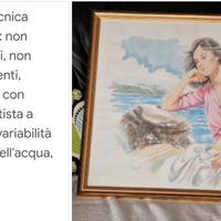 QUADRO DIPINTO ACQUERELLO