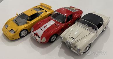 SET DI 3 MACCHINE BBURAGO - LANCIA - FERRARI - BUG