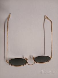Ray-Ban Bausch & Lomb USA W0976 Oval Gold Arista -