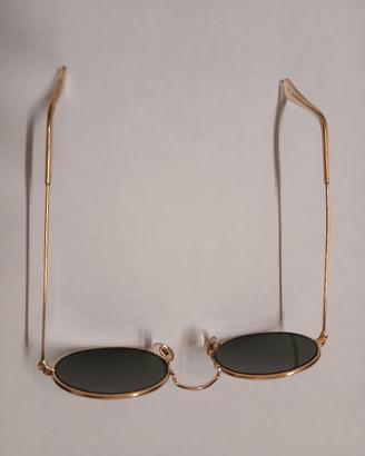 Ray-Ban Bausch & Lomb USA W0976 Oval Gold Arista -
