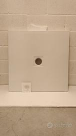 Piatto doccia in ceramica bianco opaco  80x80x3 cm