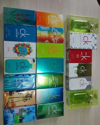 Collezione profumi Calvin Klein CK One Summer