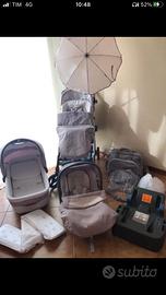 Inglesina - trio nascita - passeggino e ovvetto