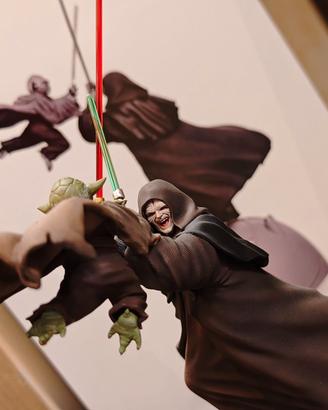 Yoda vs Palpatine -Iron studios/Limited Ed. Statue
