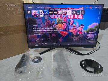 Samsung G7 4K 144hz 1ms IPS DP e 2.1