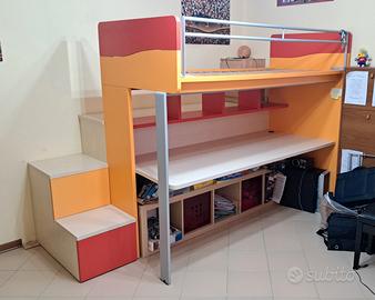 Cameretta letto e scrivania - NO Mondo Convenienza