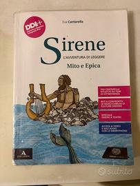 Libri scolastici Sirene Mito e epica