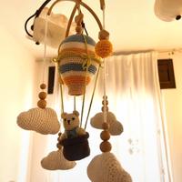 giostrina culla uncinetto