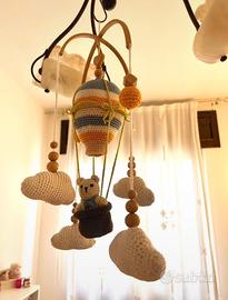 giostrina culla uncinetto