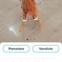 cavalluccio a dondolo 