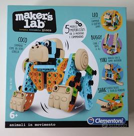 Gioco costruzioni Maker's Lab Animali + espansione