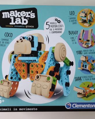 Gioco costruzioni Maker's Lab Animali + espansione