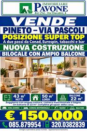 ✨ NUOVA COSTRUZIONE: BILOCALE CON AMPIO BALCONE