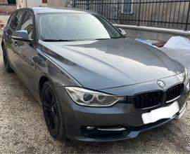 BMW 316d incidentato