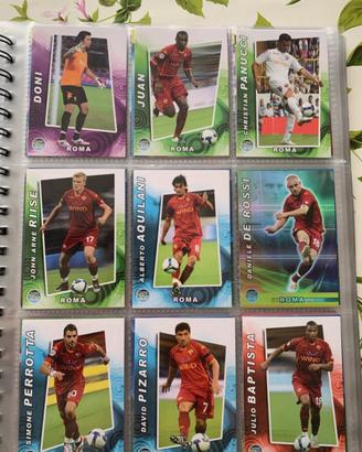 Lotto cards roma calciatori panini