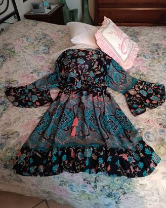 Abito moda in seta