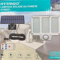 Faretto a ricarica solare