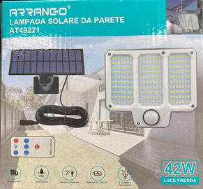 Faretto a ricarica solare