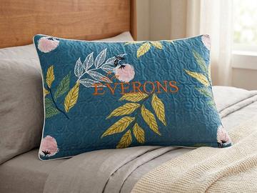 Federa per cuscino trapuntata 65 x 45 Everons con 