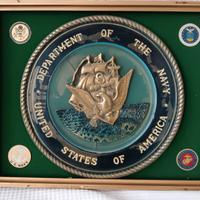 Targa della Marina militare USA