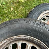 Ruote invernali fiat panda young 2001 come nuove