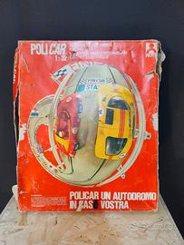 pista elettrica policar slot car 1:32 anni 70/80