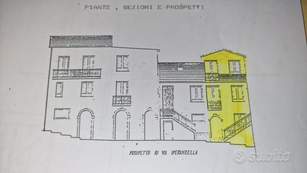 Costruzione/rustico terra-cielo borgo paese