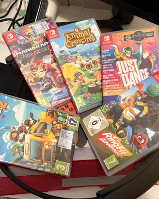 Nintendo switch ( giochi, accessori inclusi)